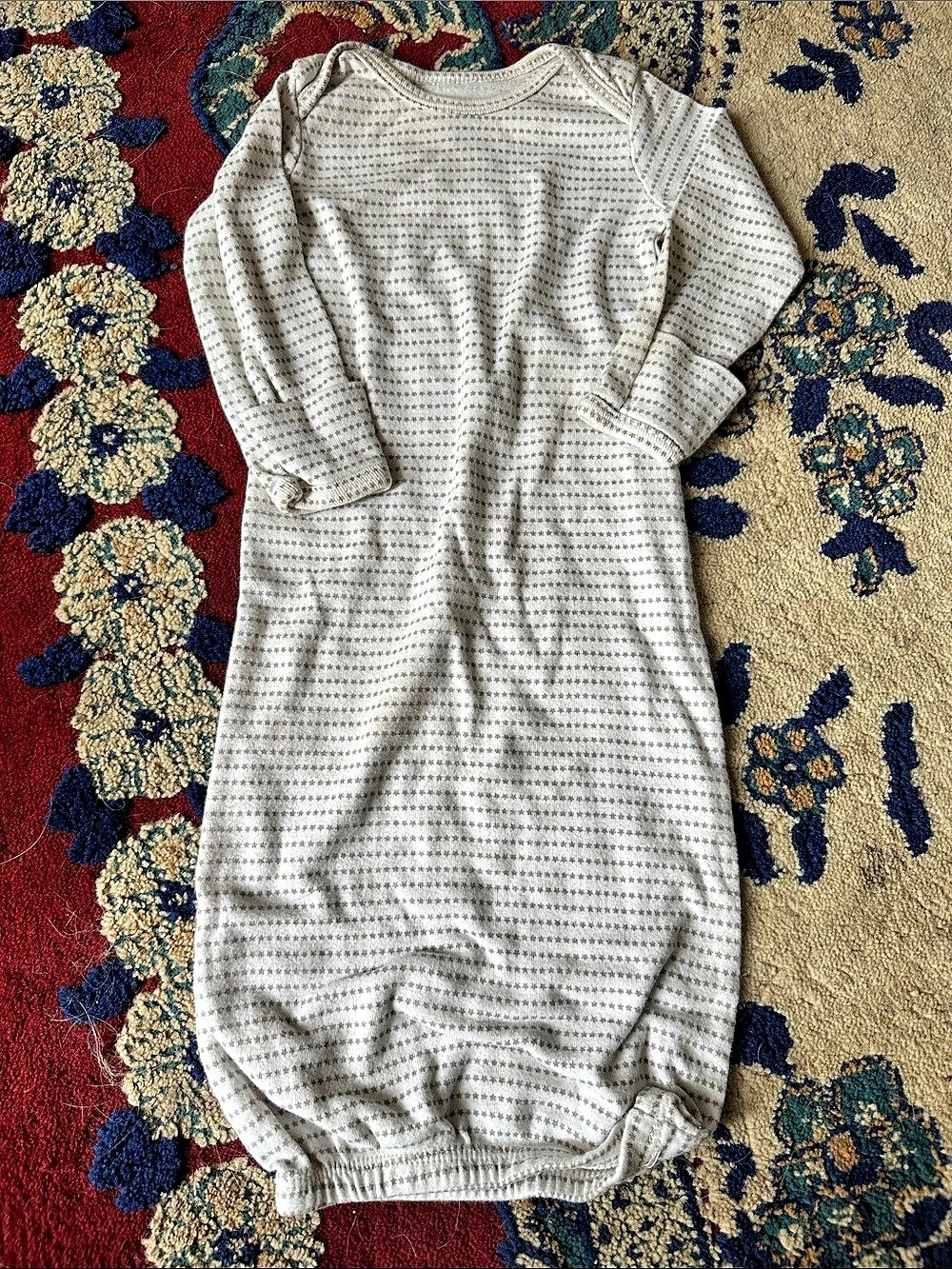 Simple Joys by Carter's Neutral Cotton Sleeper Gown 3-Pack Baby 3-Pack